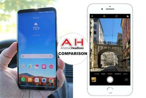 Phone Comparisons: LG V30 vs Apple iPhone 8 Plus